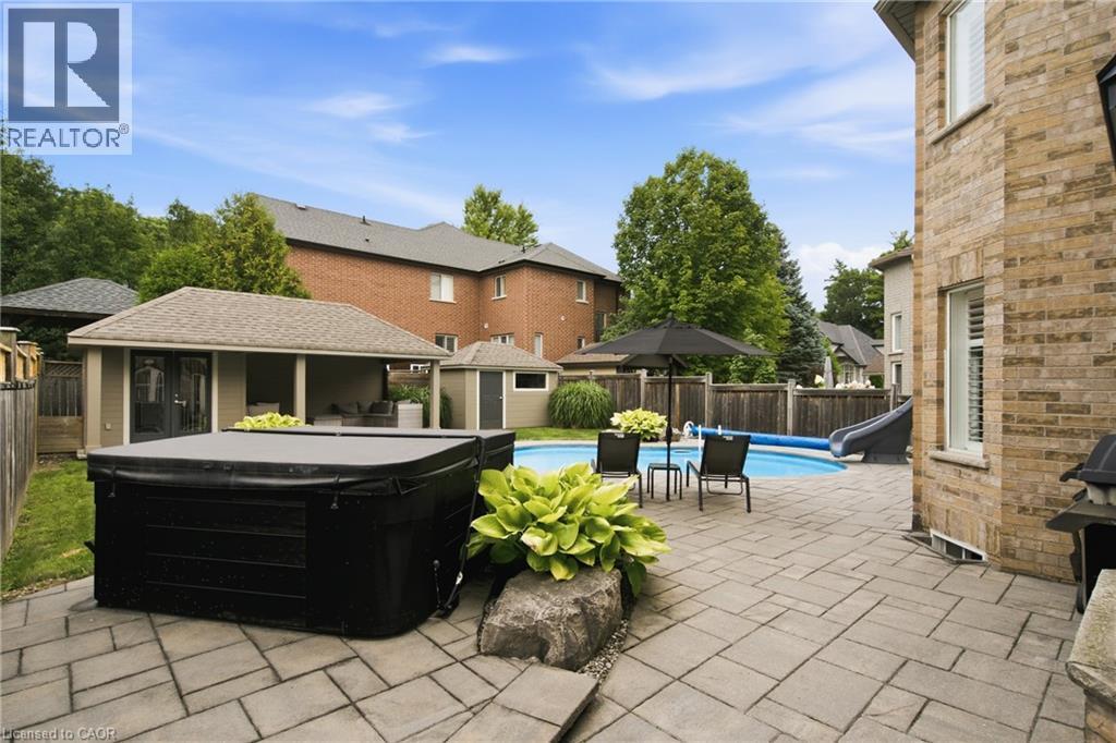 150 Davidson Boulevard, Dundas, ON - Outdoor With In Ground Pool With Deck Patio Veranda With Exterior
