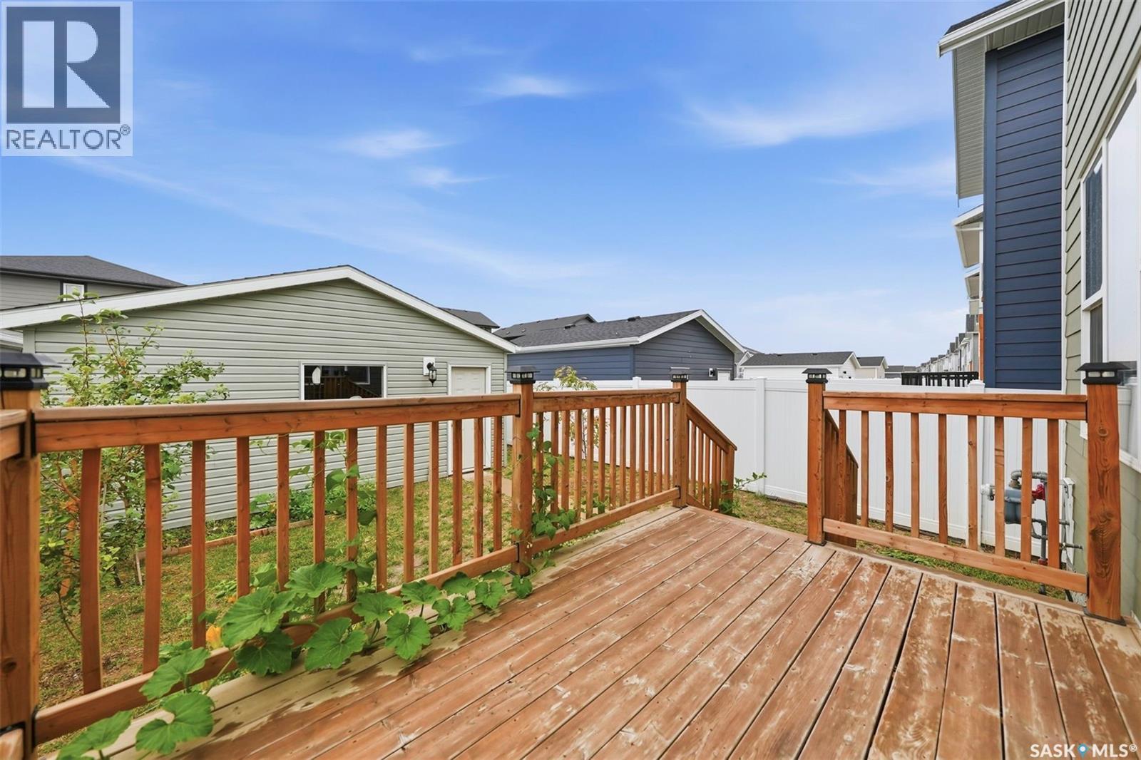 132 Rosewood Boulevard E, Saskatoon, SK - Outdoor With Deck Patio Veranda With Exterior