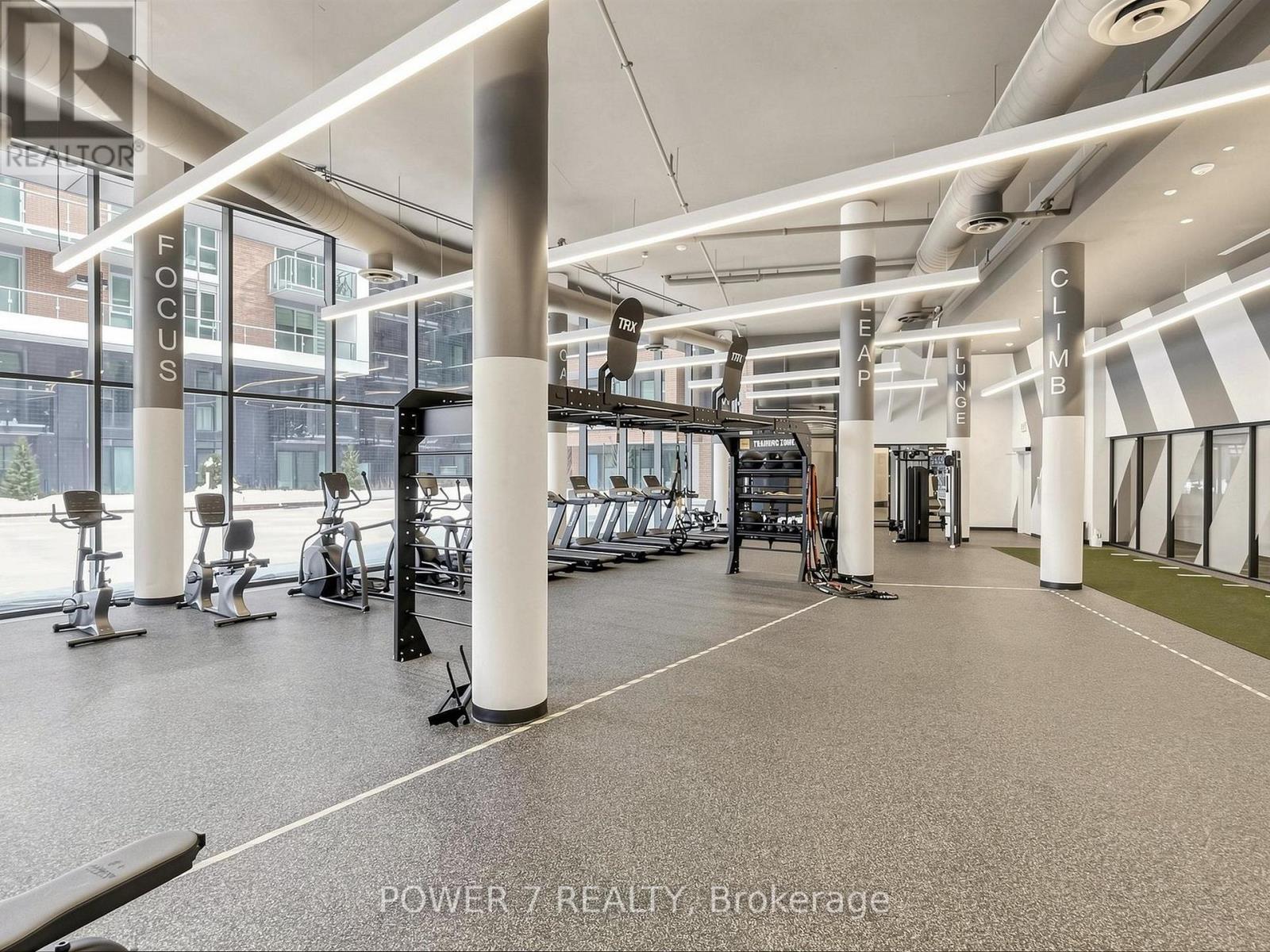 1612 - 292 Verdale Crossing, Markham, ON - Indoor Photo Showing Gym Room
