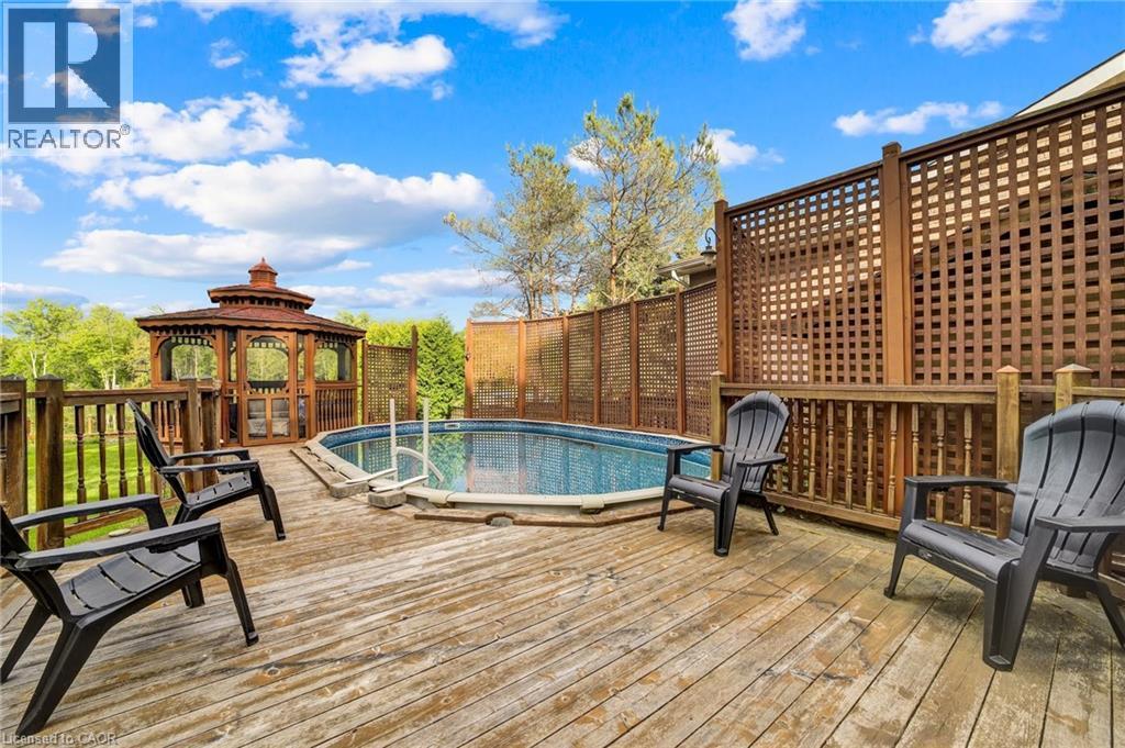 247 Sand Road, Holland Landing, ON - Outdoor With Above Ground Pool With Deck Patio Veranda