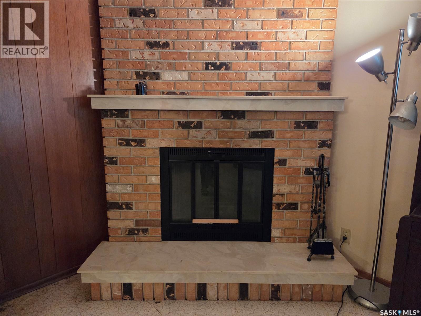 400 Cornwall Street, Regina, SK - Indoor Photo Showing Other Room With Fireplace