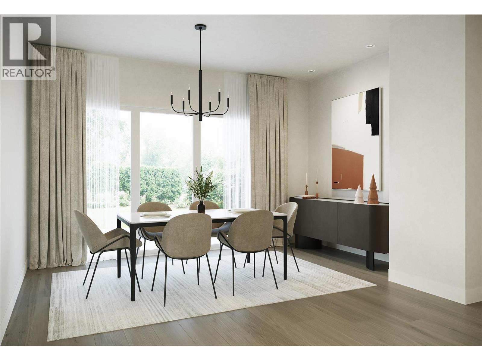 Interior Rendering - 430 Arrowleaf Rise, Coldstream, BC - Indoor Photo Showing Dining Room