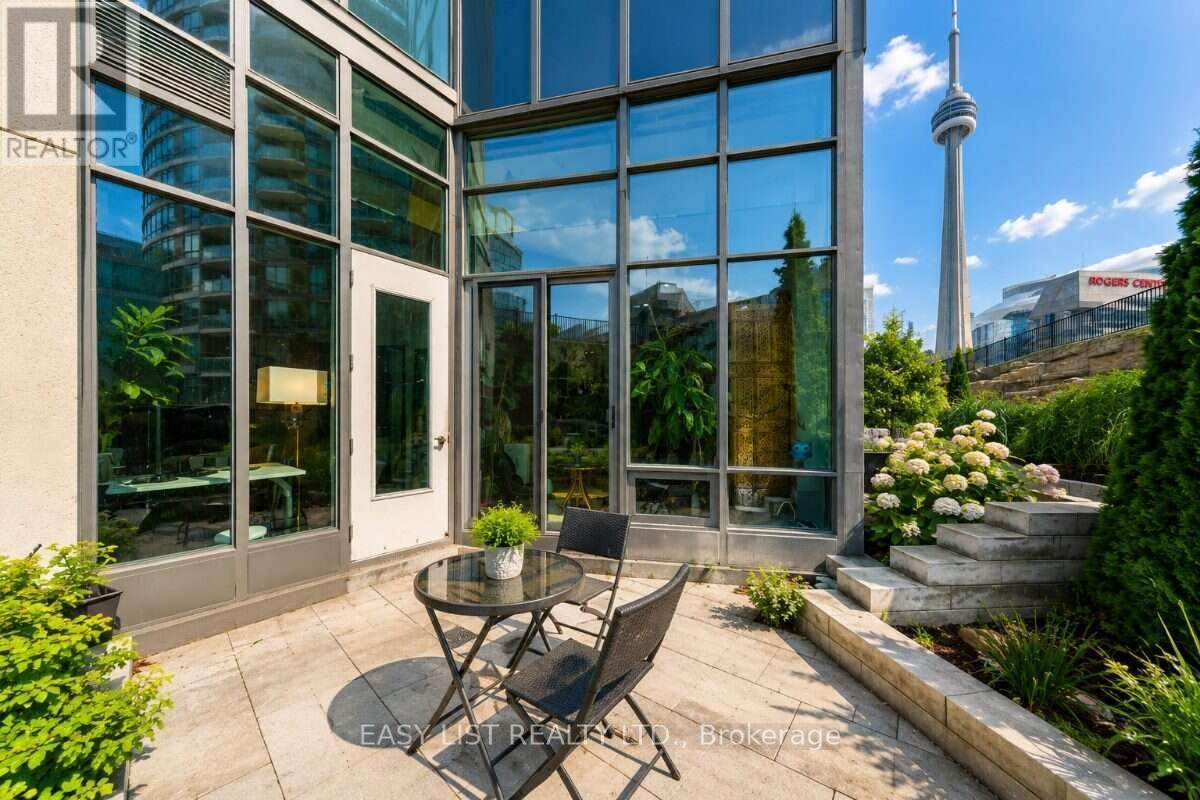 101 - 373 Front Street W, Toronto, ON - Outdoor With Deck Patio Veranda