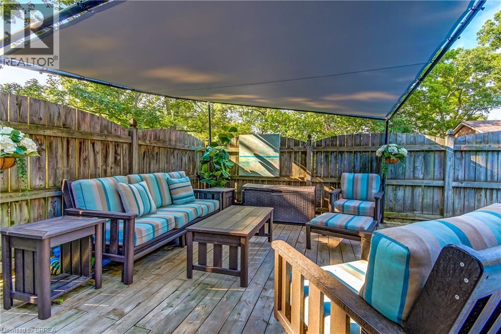 19 Oakley Road, Brantford, ON - Outdoor With Deck Patio Veranda With Exterior