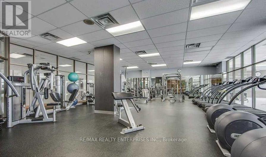 607 - 2261 Lake Shore Boulevard W, Toronto, ON - Indoor Photo Showing Gym Room