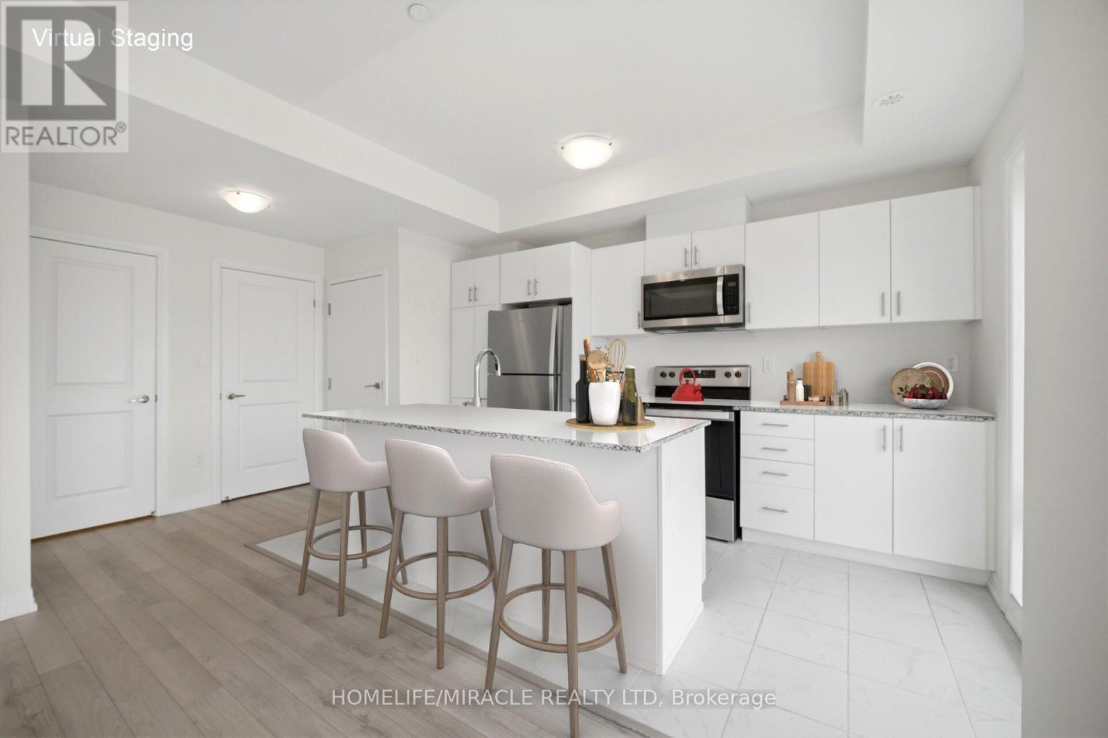20 - 30 Liben Way, Toronto, ON - Indoor Photo Showing Kitchen With Upgraded Kitchen