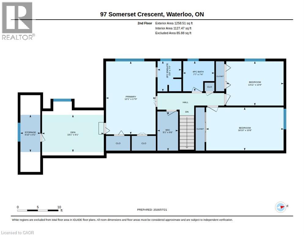Floor plan - 97 Somerset Crescent, Waterloo, ON - Other