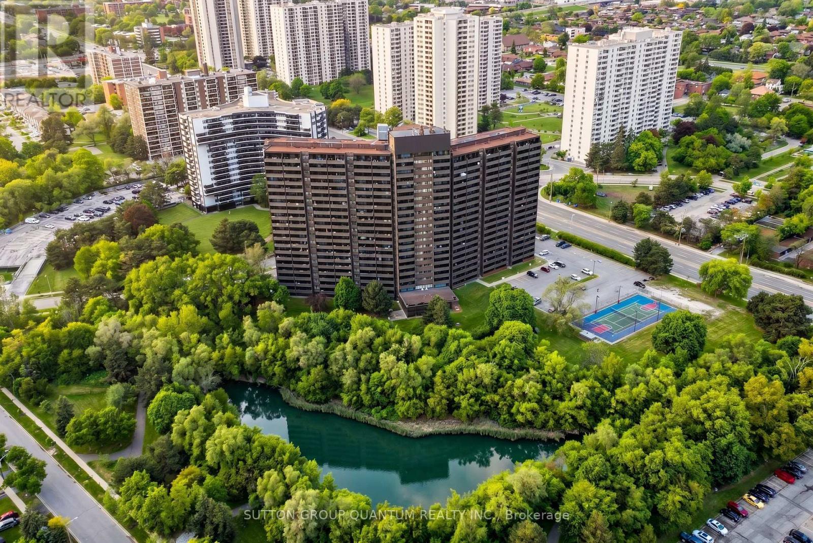 1810 - 11 Wincott Drive, Toronto, ON - Outdoor With Body Of Water