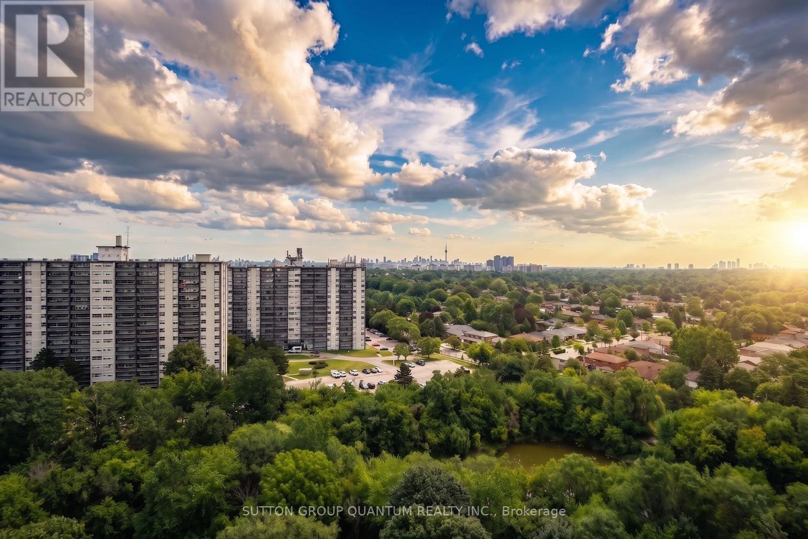 1810 - 11 Wincott Drive, Toronto, ON - Outdoor With View
