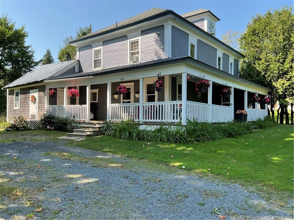 350 Debec Rd, Debec, NB - Outdoor With Deck Patio Veranda