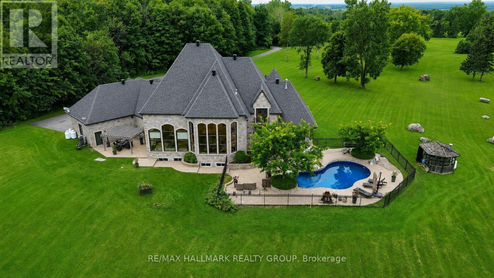1409 Aberdeen Road, Champlain, ON - Outdoor With In Ground Pool