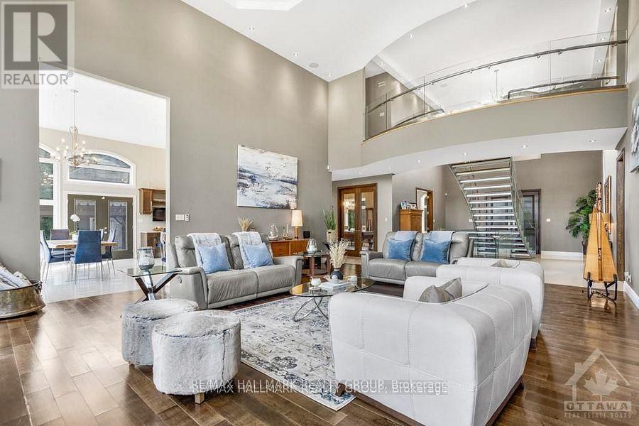 1409 Aberdeen Road, Champlain, ON - Indoor Photo Showing Living Room