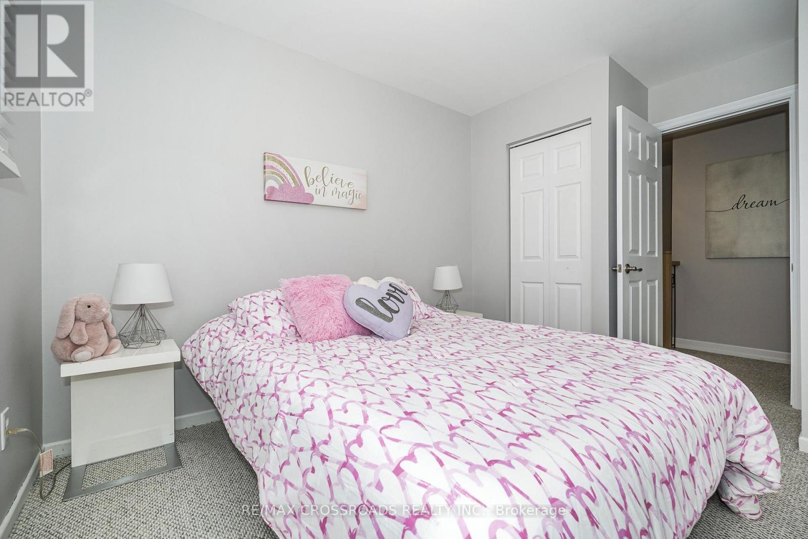 2nd Bedroom, New Berber Broadloom - 655 Dodsworth Crescent, Mississauga, ON - Indoor Photo Showing Bedroom