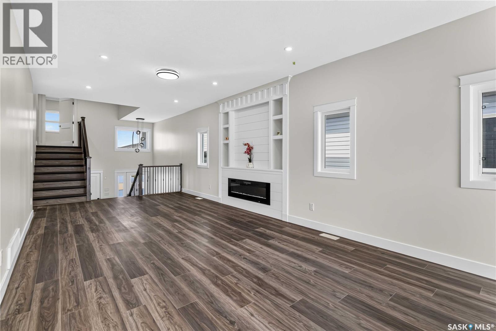 1211 Nightingale Terrace, Saskatoon, SK - Indoor With Fireplace