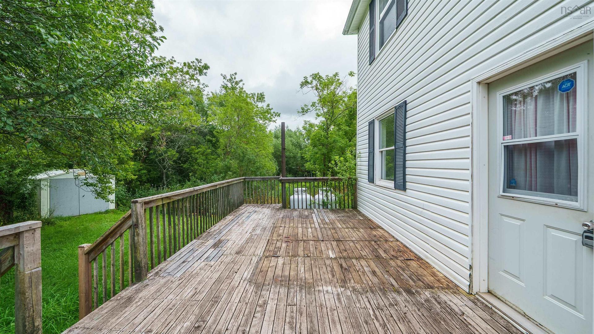 1909 Campbells Road, Westville, NS - Outdoor With Deck Patio Veranda With Exterior