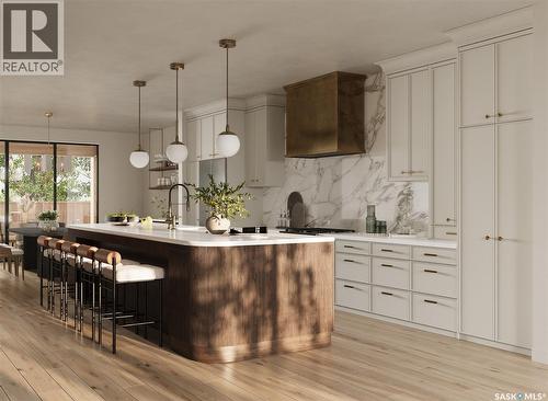 710 Lansdowne Avenue, Saskatoon, SK - Indoor Photo Showing Kitchen With Upgraded Kitchen