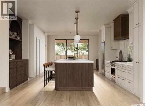 710 Lansdowne Avenue, Saskatoon, SK - Indoor Photo Showing Kitchen