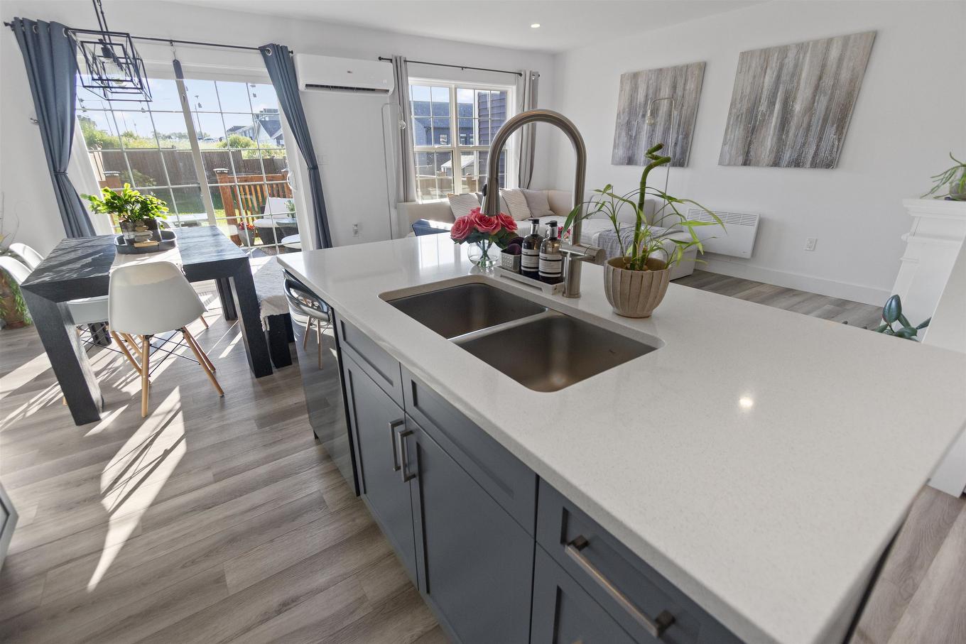74B Macwilliams Road, Charlottetown, PE - Indoor Photo Showing Kitchen With Double Sink