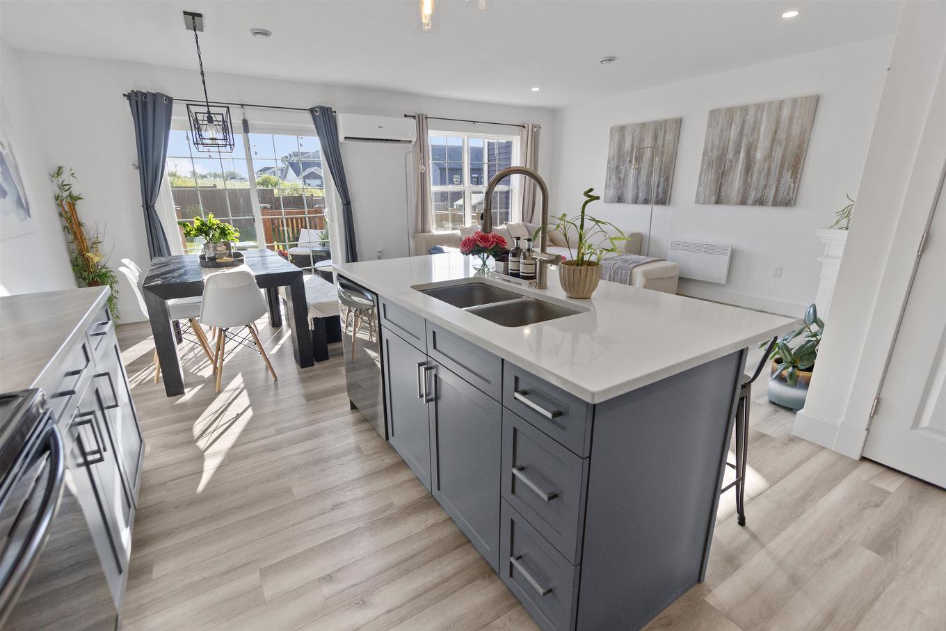74B Macwilliams Road, Charlottetown, PE - Indoor Photo Showing Kitchen With Double Sink