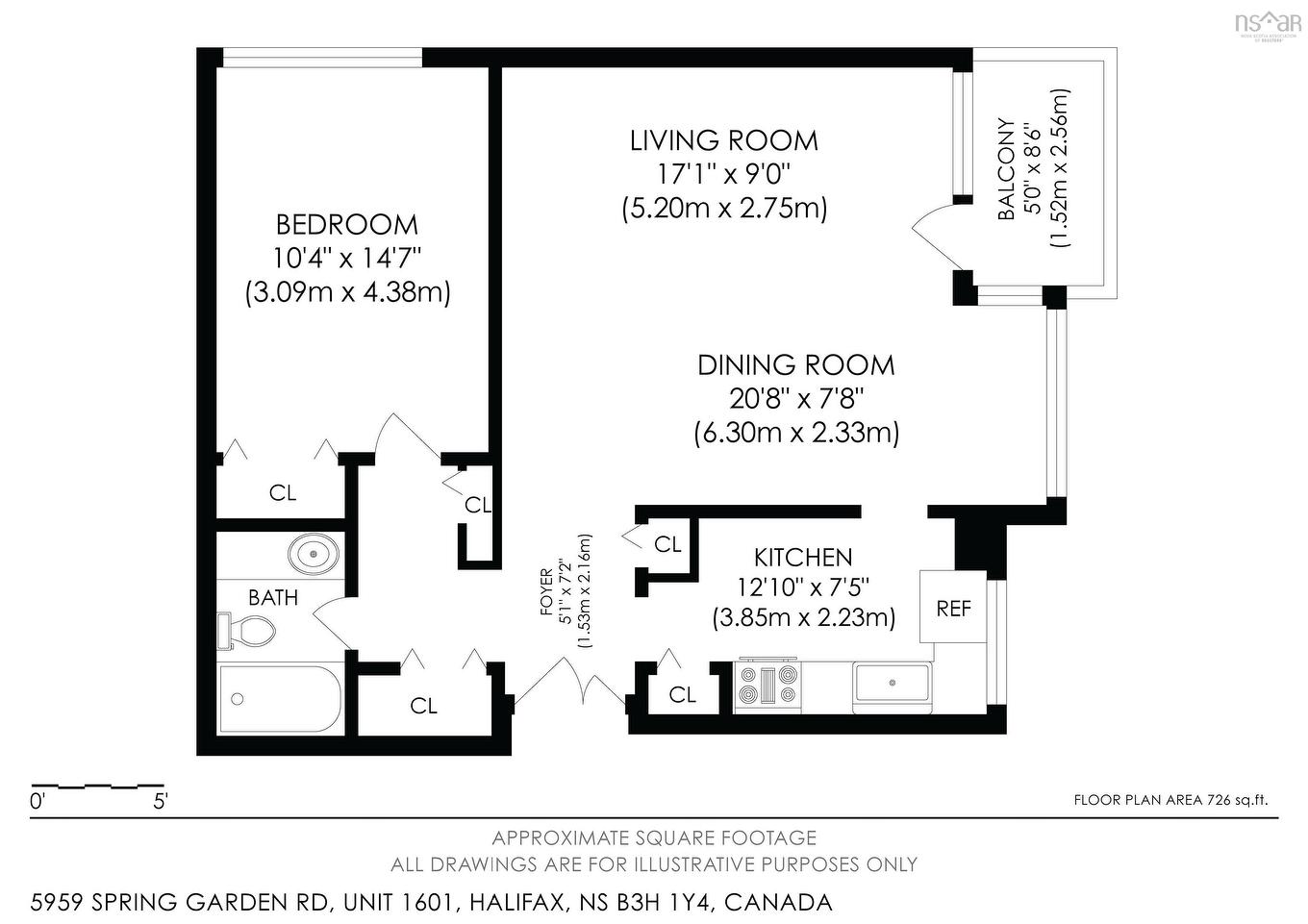 1601 5959 Spring Garden Road, Halifax, NS