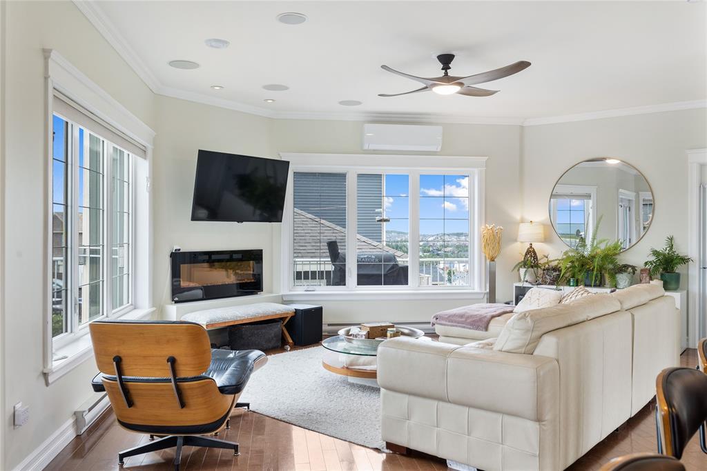 30 Sgt Donald Lucas Drive, Paradise, NL - Indoor Photo Showing Living Room With Fireplace