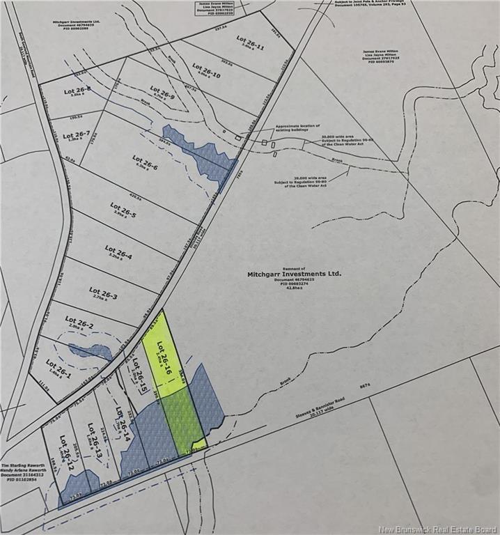 Lot 26-16 Hillside, Elgin, NB