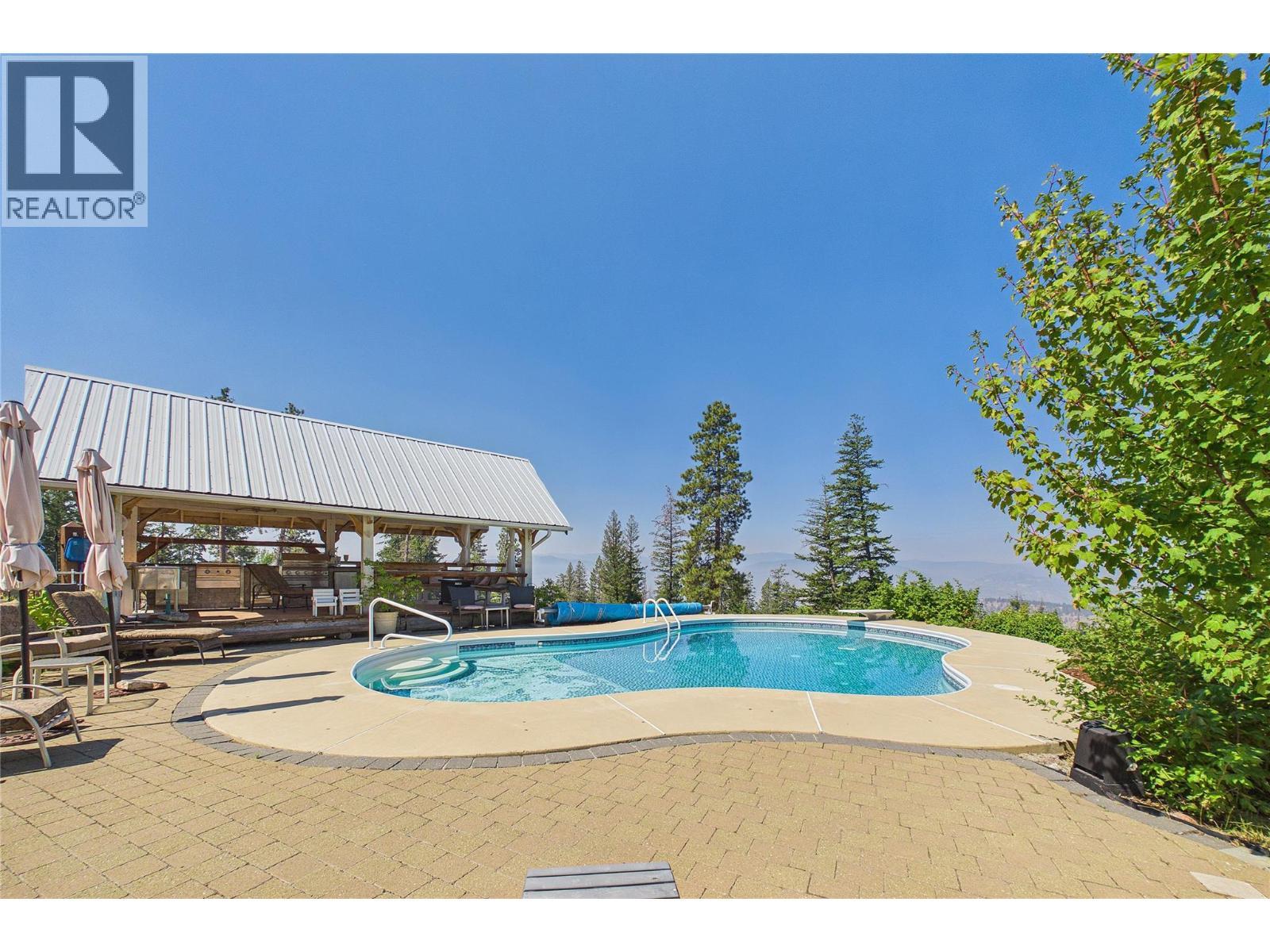 114 Bear End Road, Penticton, BC - Outdoor With In Ground Pool