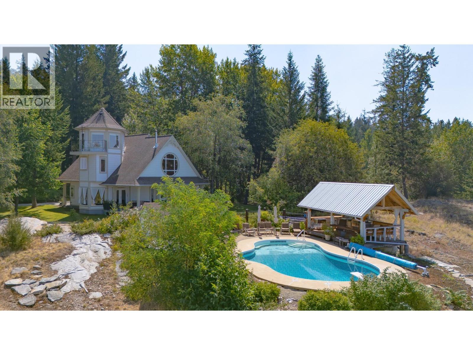 114 Bear End Road, Penticton, BC - Outdoor With In Ground Pool