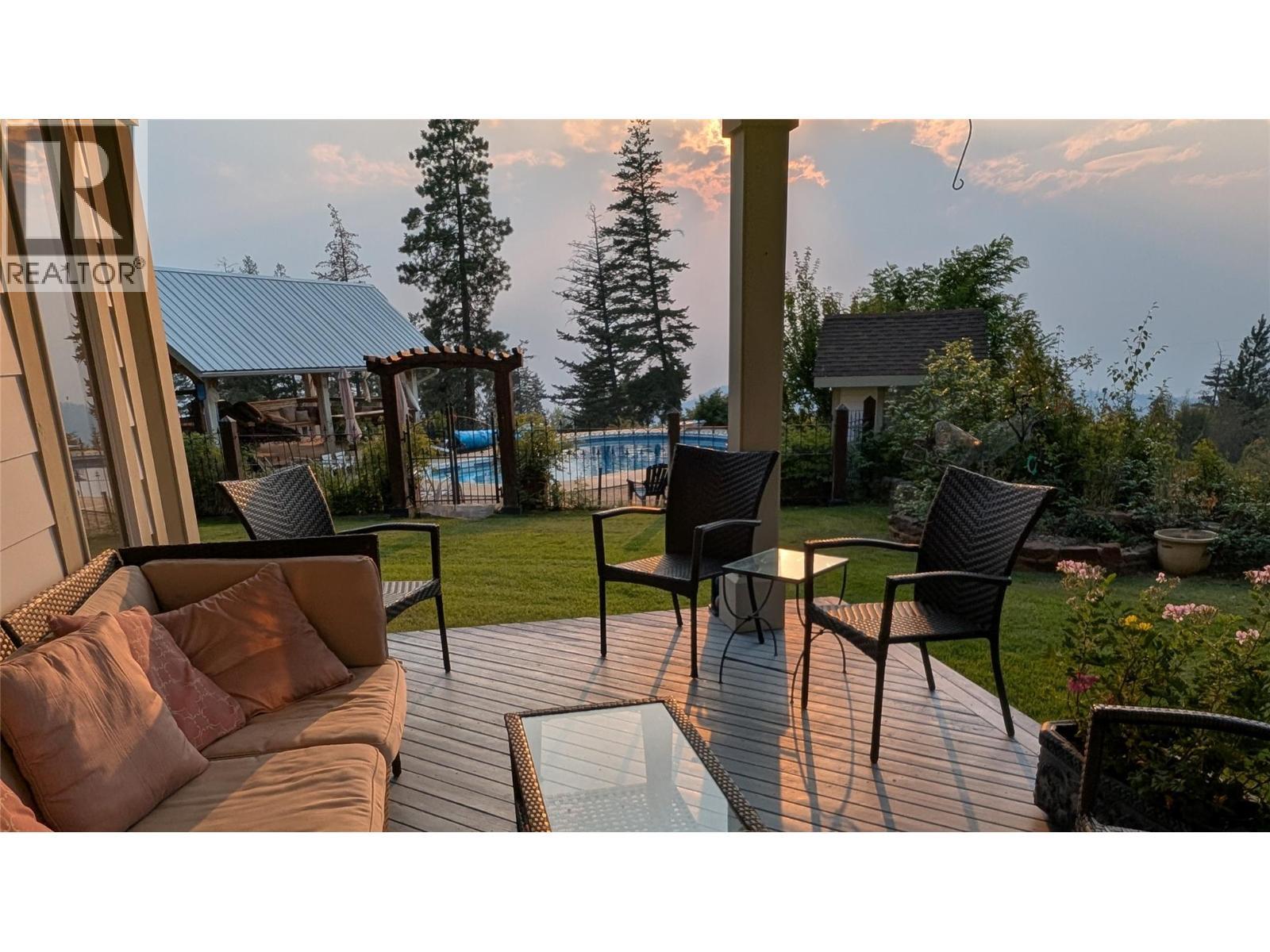 114 Bear End Road, Penticton, BC - Outdoor With Deck Patio Veranda