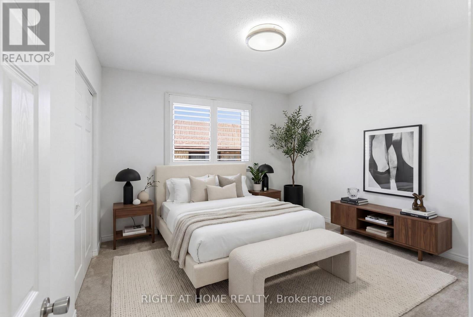 virtual staging - 341 Rexford Drive, Hamilton, ON - Indoor Photo Showing Bedroom