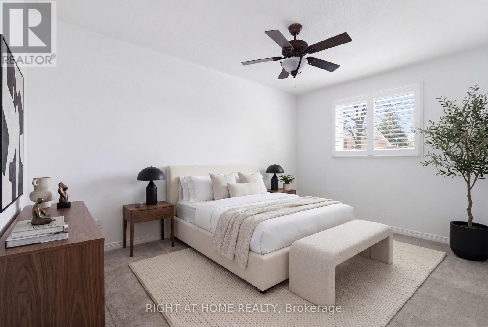 virtual staging - 341 Rexford Drive, Hamilton, ON - Indoor Photo Showing Bedroom