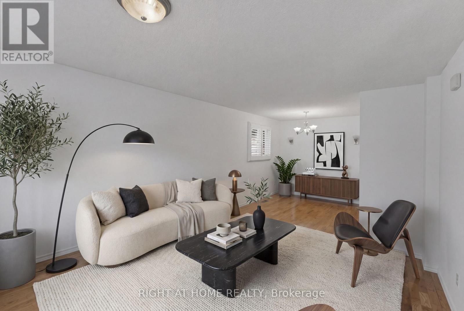 virtual staging - 341 Rexford Drive, Hamilton, ON - Indoor Photo Showing Living Room
