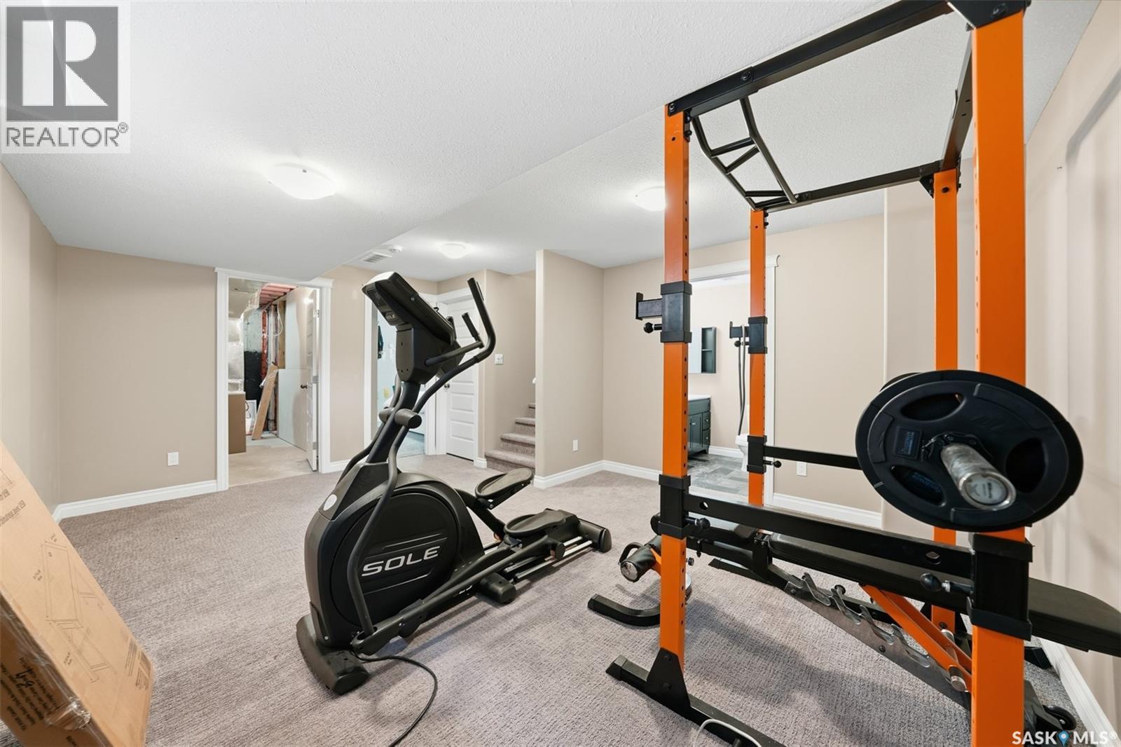 275 Wyant Lane, Saskatoon, SK - Indoor Photo Showing Gym Room
