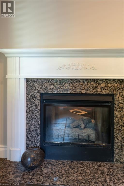12 Pinto Drive, Ancaster, ON - Indoor Photo Showing Living Room With Fireplace