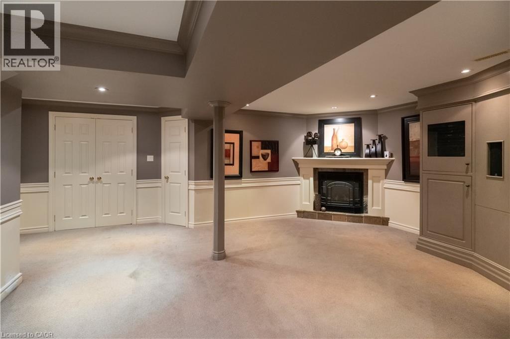 12 Pinto Drive, Ancaster, ON - Indoor With Fireplace