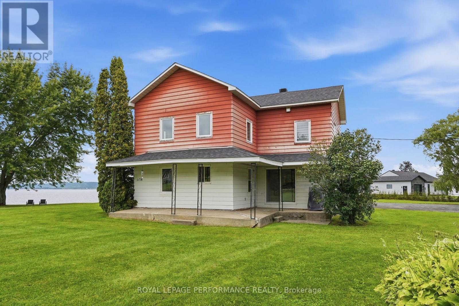 Front of farm house - 1178 Bay Road, Champlain, ON - Outdoor With Deck Patio Veranda