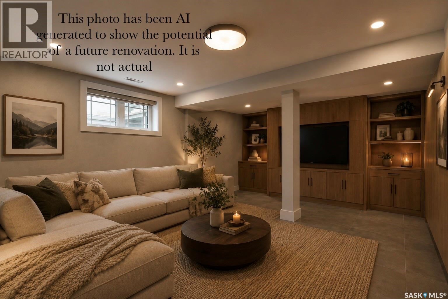 450 Y Avenue S, Saskatoon, SK - Indoor Photo Showing Living Room