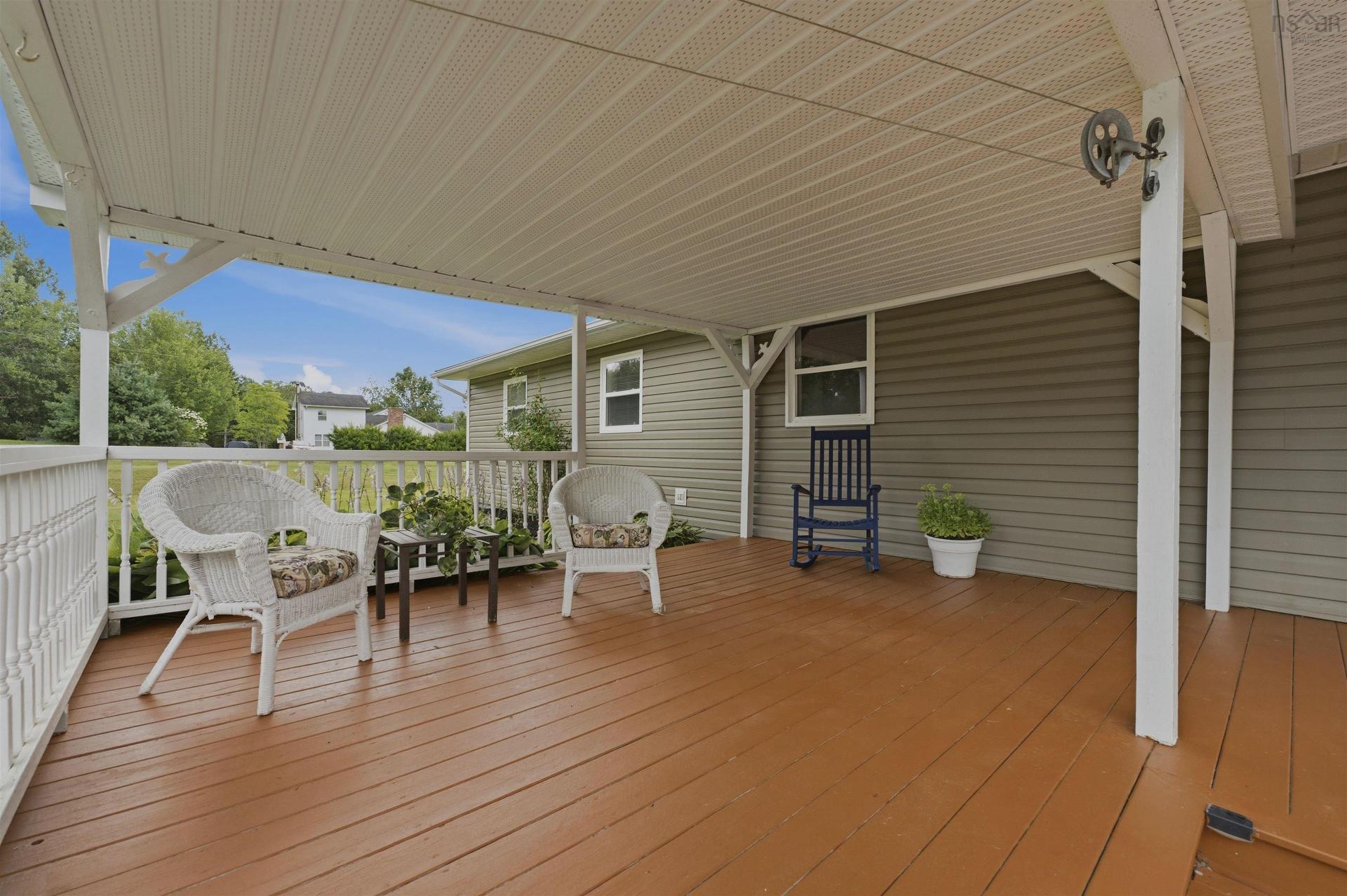 117 Dill Road, Currys Corner, NS - Outdoor With Deck Patio Veranda With Exterior