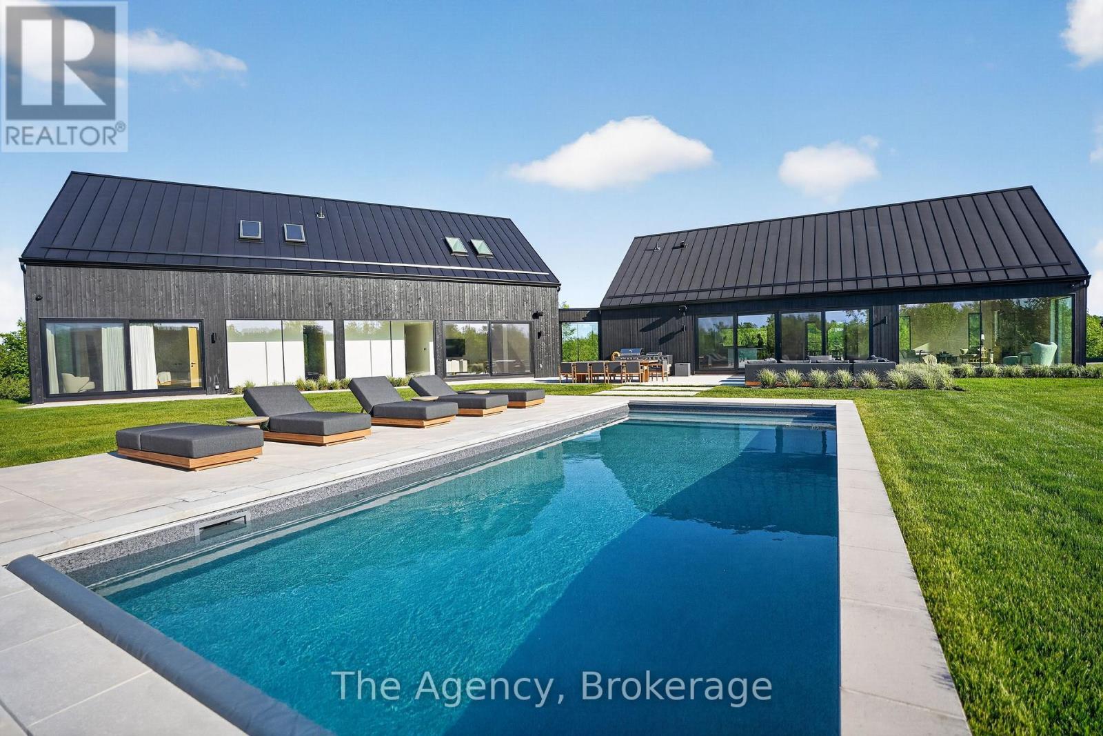 716555 1St Line E, Mulmur, ON - Outdoor With In Ground Pool With Backyard