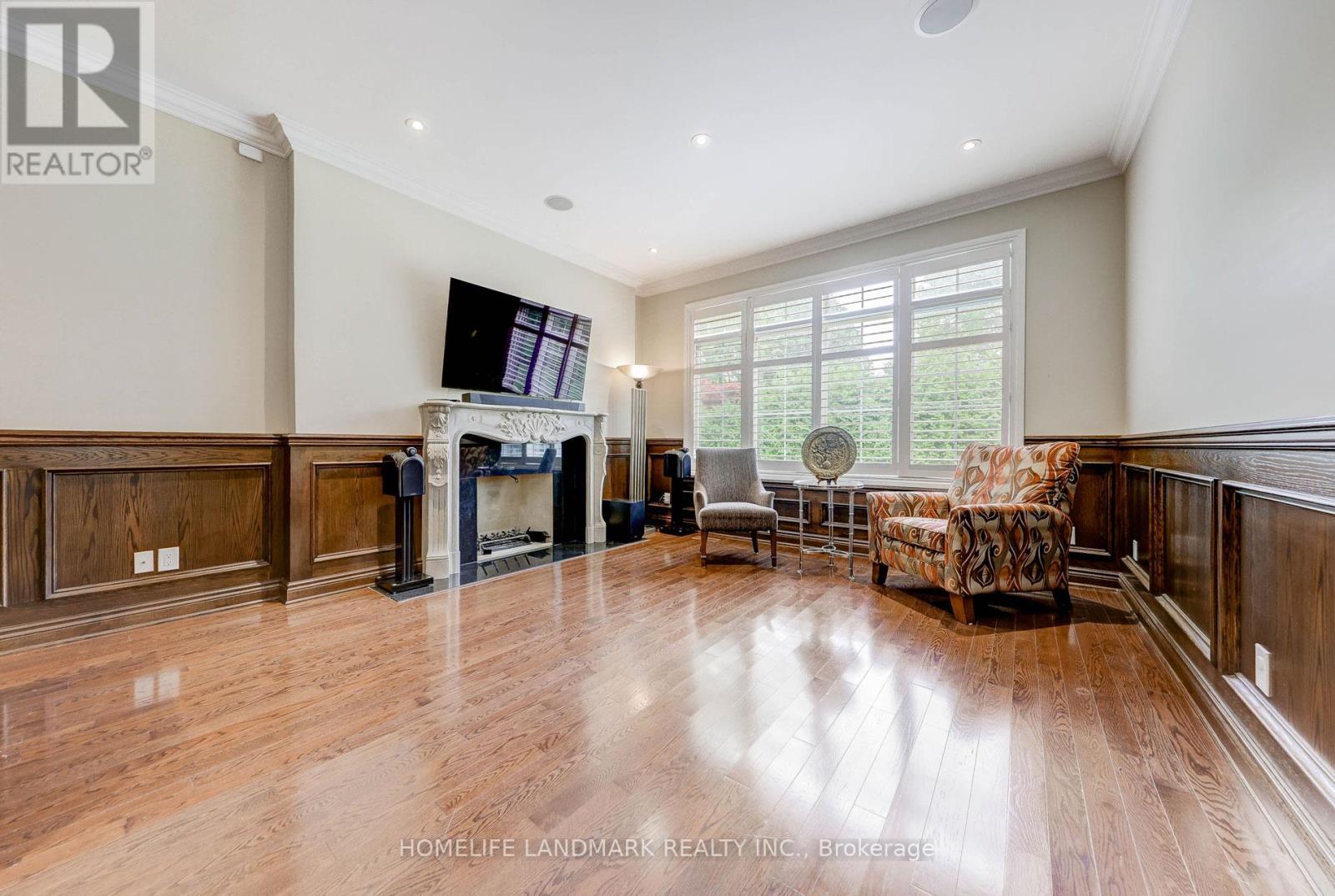 38 Misty Crescent, Toronto, ON - Indoor Photo Showing Other Room With Fireplace
