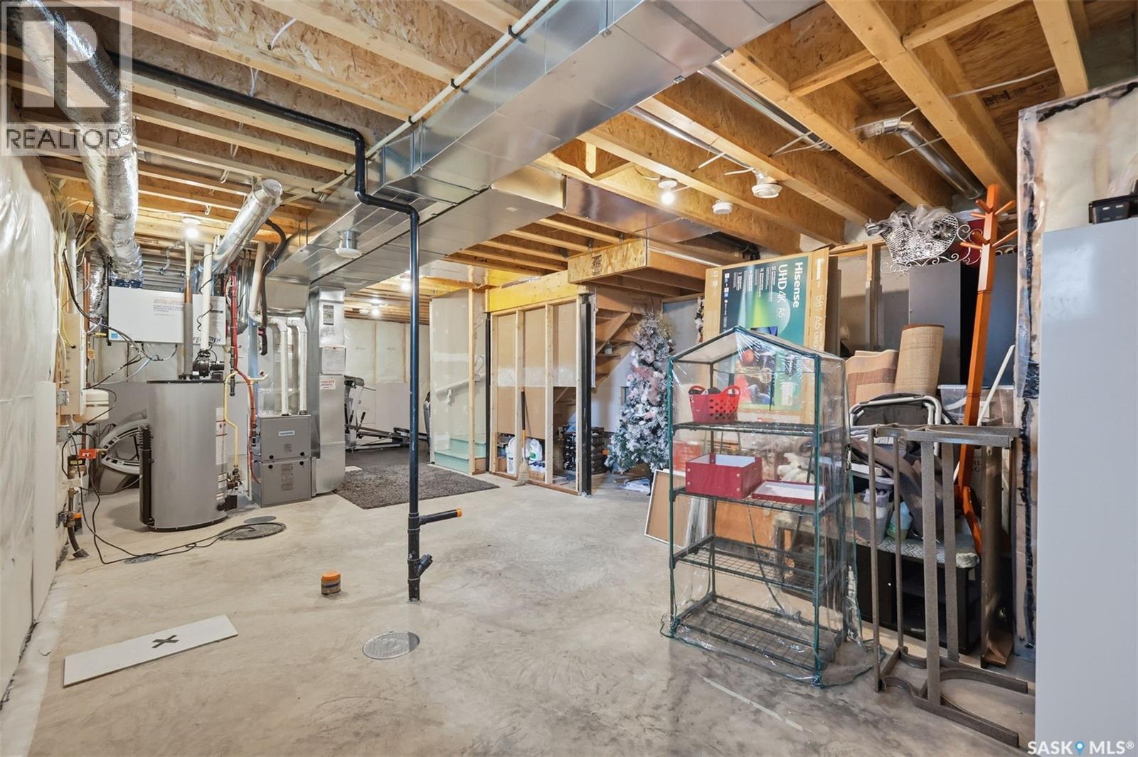 520 Brighton Gate, Saskatoon, SK - Indoor Photo Showing Basement
