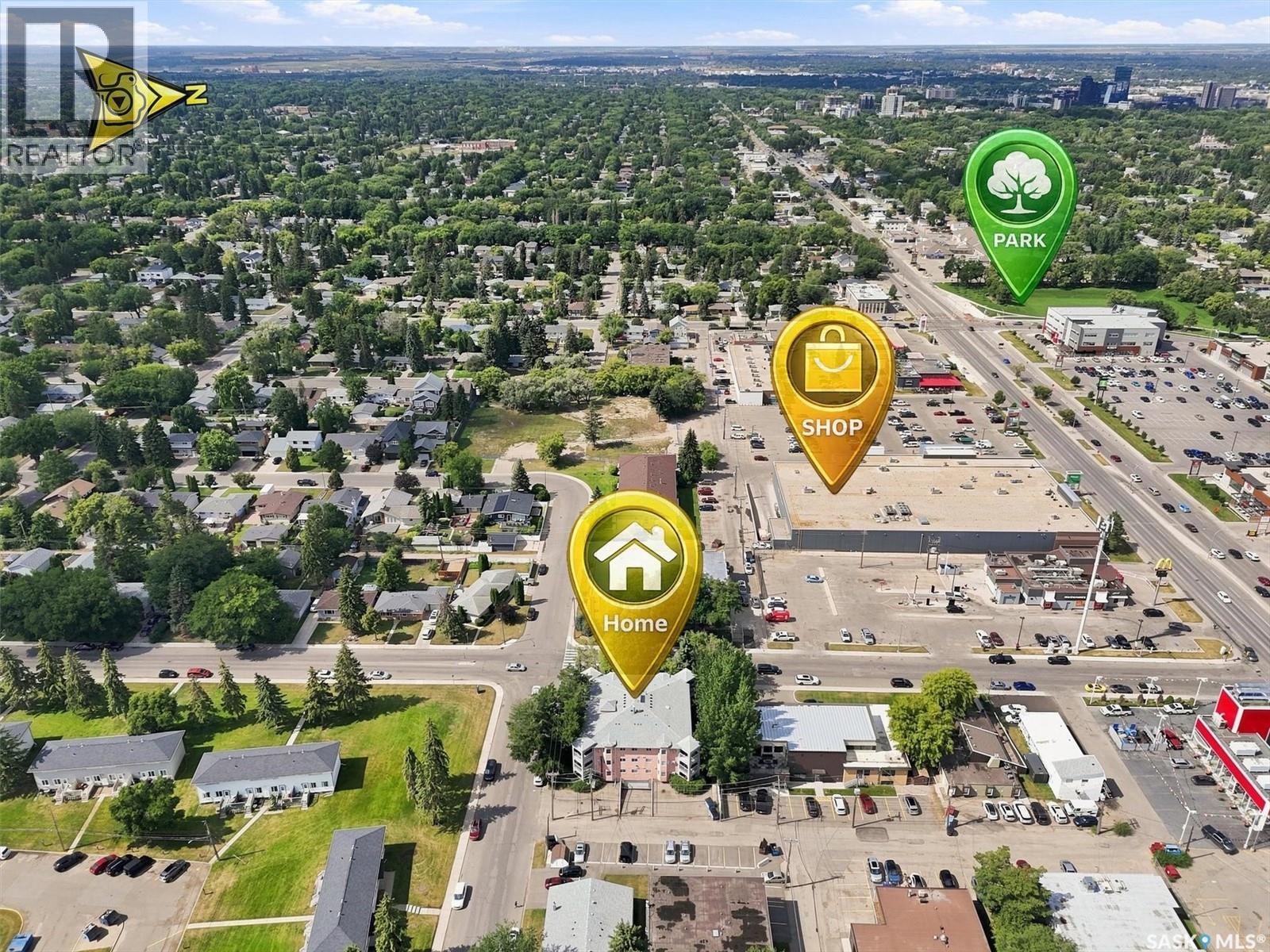 202 1215 Louise Avenue, Saskatoon, SK - Outdoor With View
