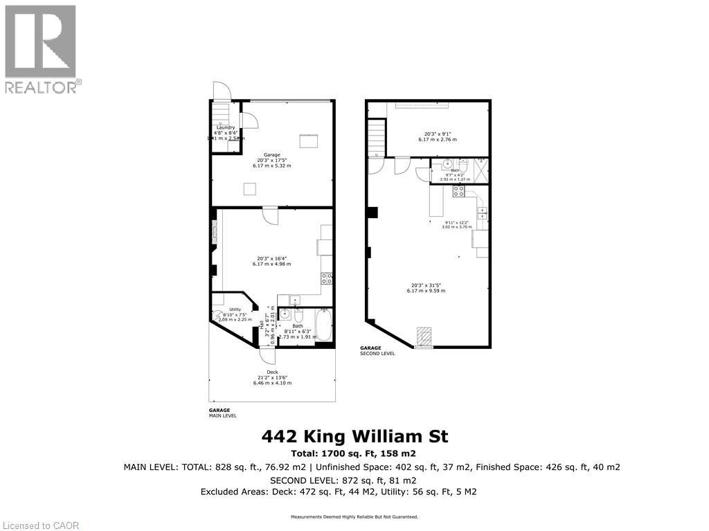 Floor plan - 442 King William Street, Hamilton, ON - Other