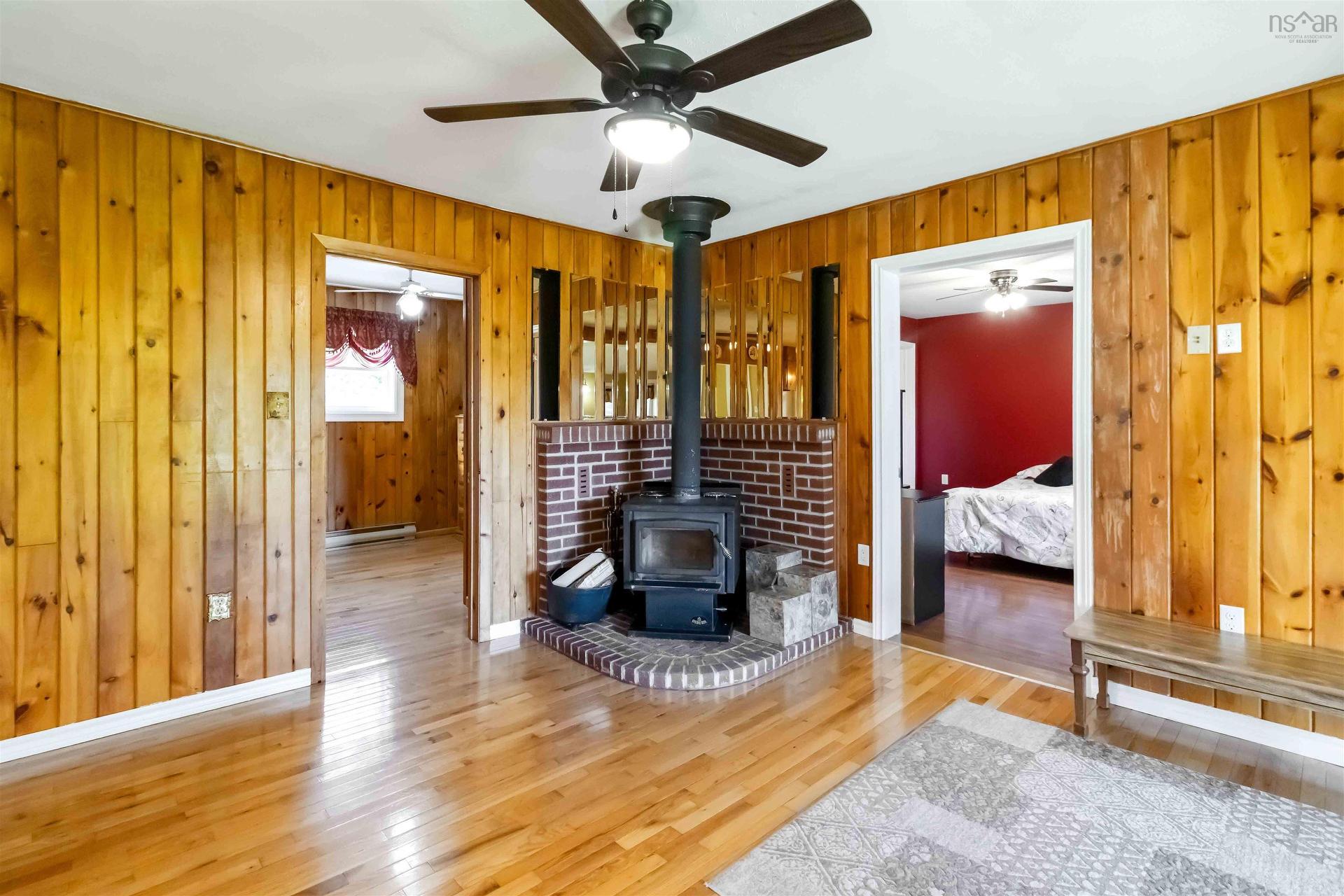 198 Spruce Drive, Barss Corner, NS - Indoor Photo Showing Living Room With Fireplace