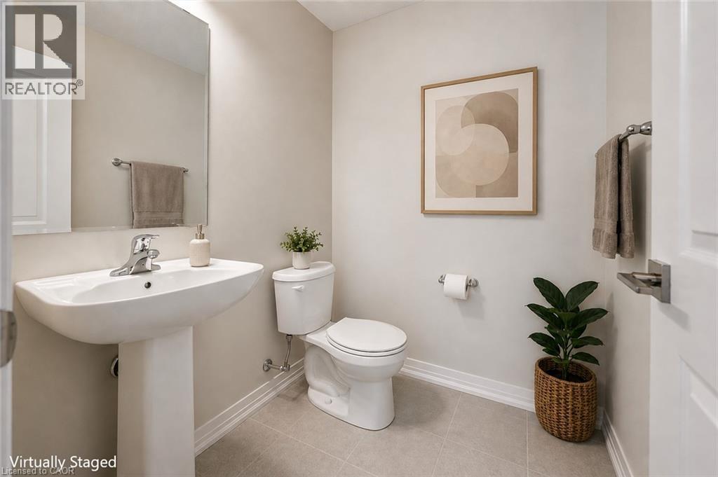 Virtually Staged - 525 Erinbrook Drive Unit# B046, Kitchener, ON - Indoor Photo Showing Bathroom