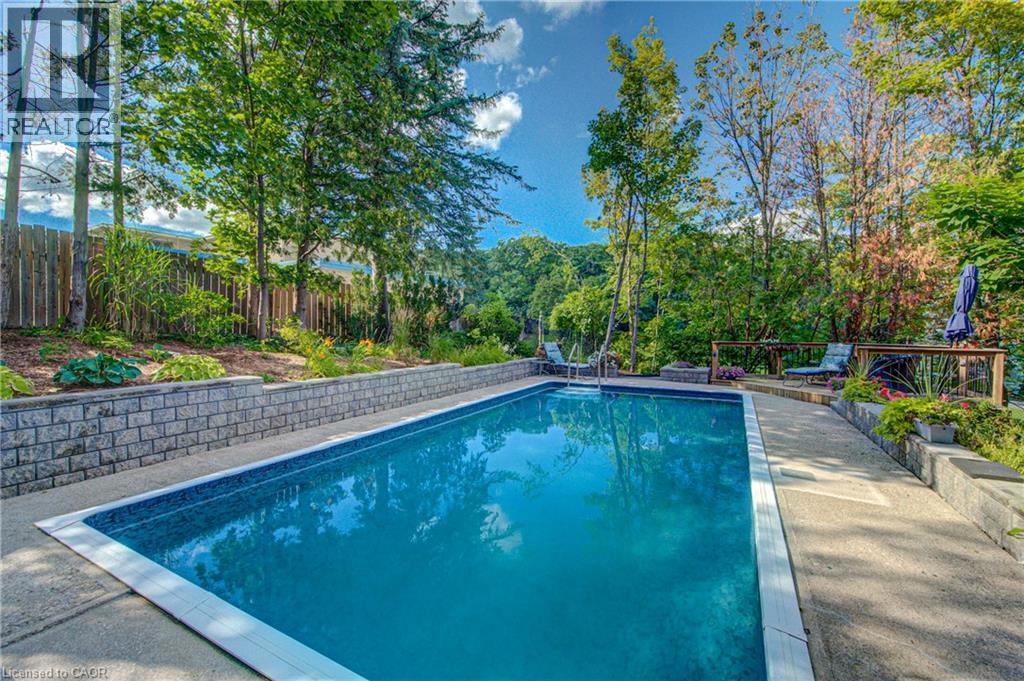 24 Forest Road, Cambridge, ON - Outdoor With In Ground Pool