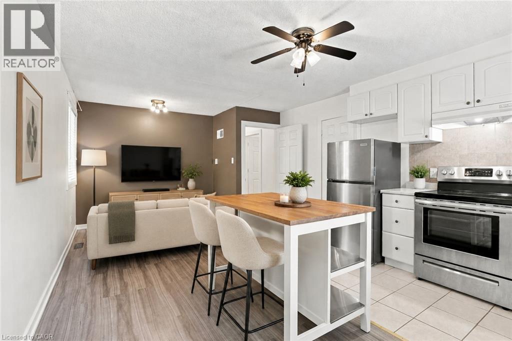 Virtually Staged - 24 Hill Street, Hamilton, ON - Indoor Photo Showing Kitchen
