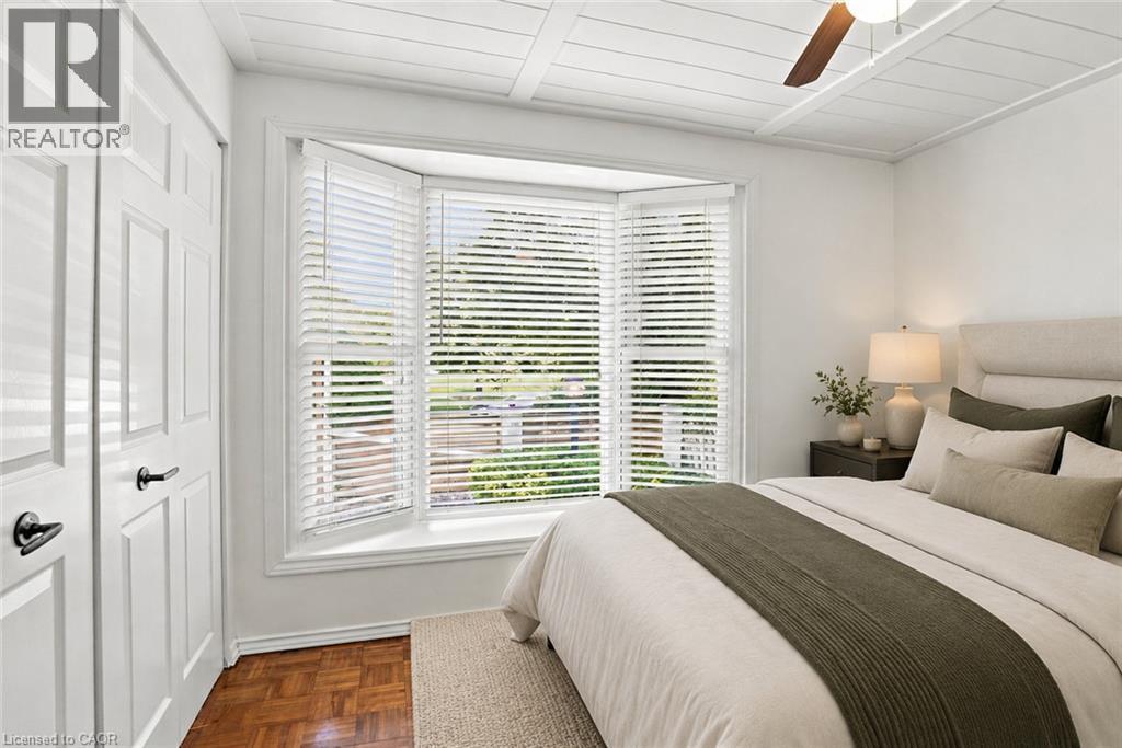 Virtually Staged - 24 Hill Street, Hamilton, ON - Indoor Photo Showing Bedroom