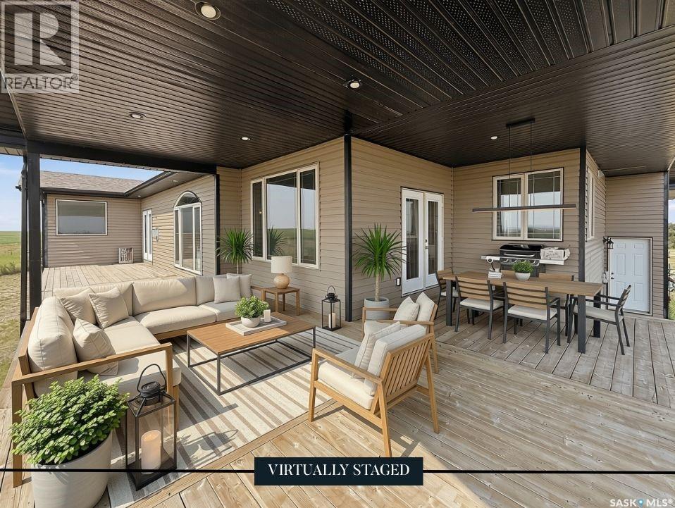 North Sk Landing Acreage, Saskatchewan Landing, SK - Outdoor With Deck Patio Veranda With Exterior