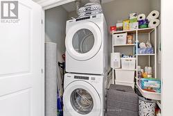 Stacked Laundry & Storage - 
